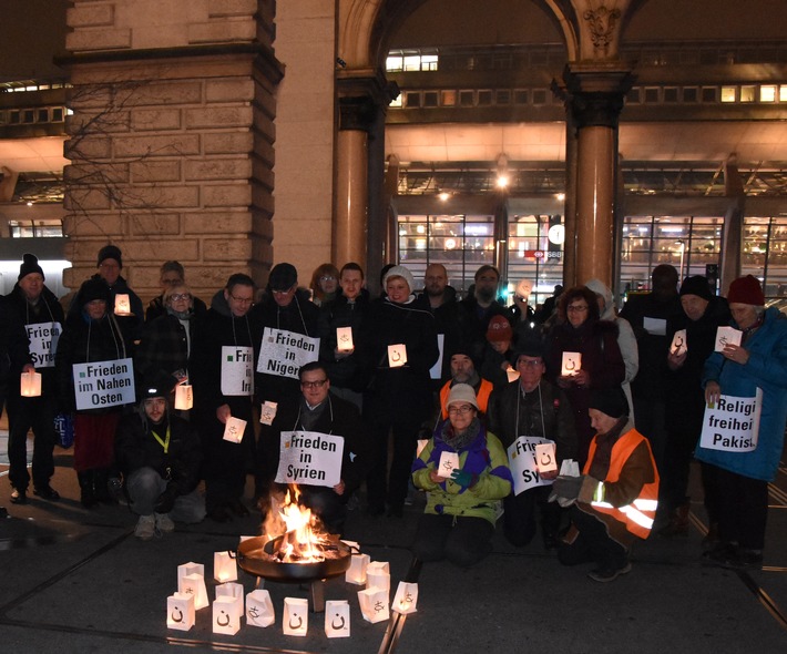 Veillée silencieuse CSI dans quinze villes suisses en faveur des victimes de persécution religieuse
