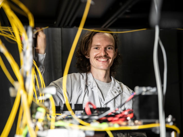 Precise Synchronization for Quantum Communication Networks