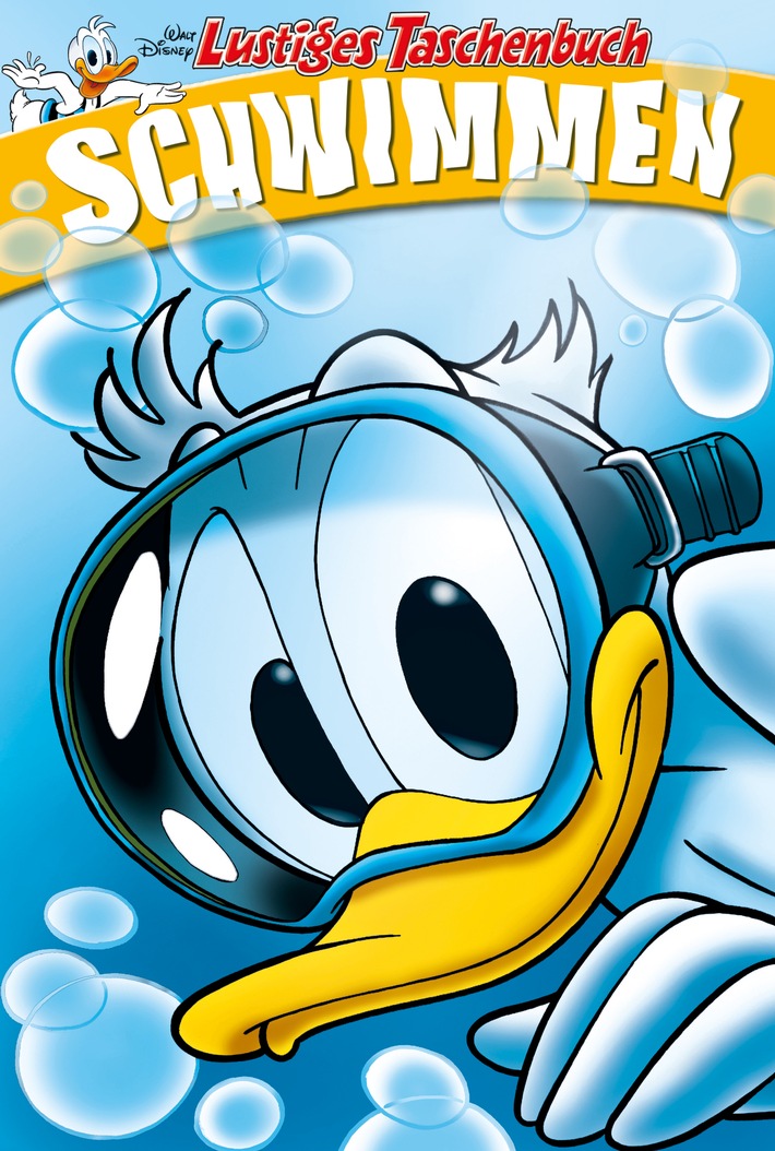 Planschen, lachen, lesen - mit dem Lustigen Taschenbuch "Schwimmen"!