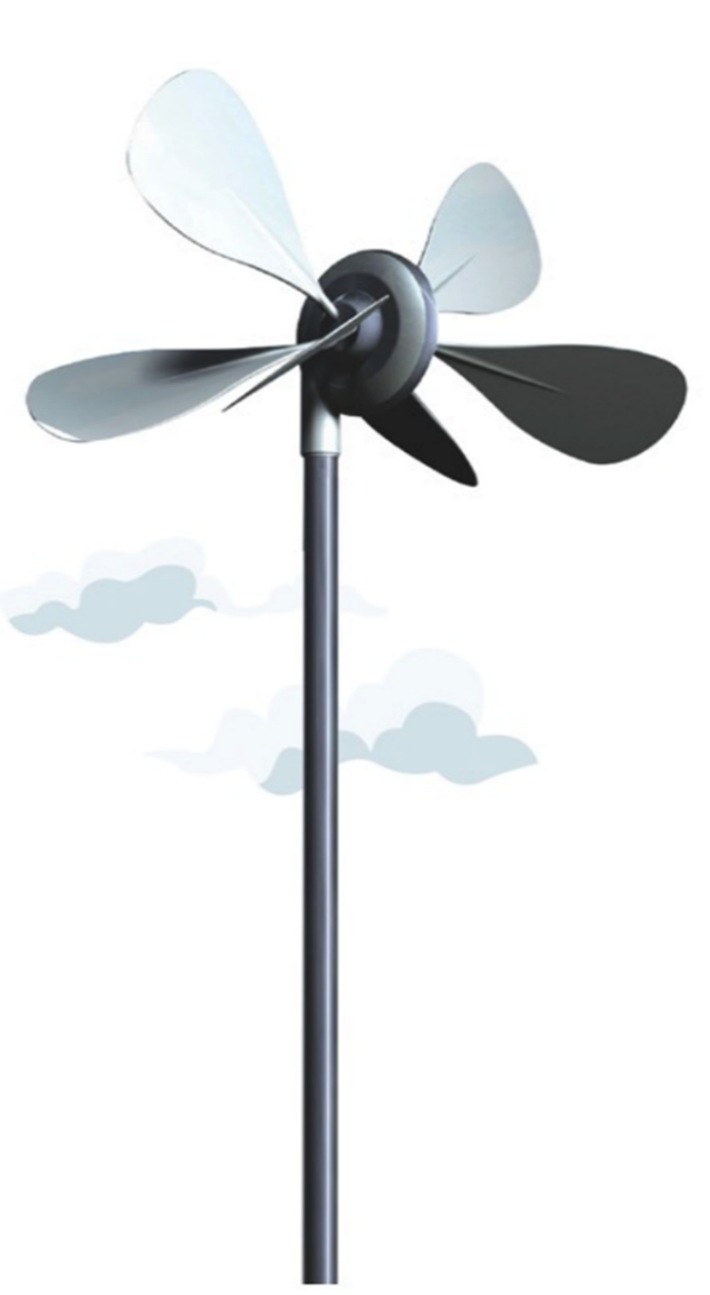 Gere você mesmo energia verde - com a turbina eólica biónica VAYU®