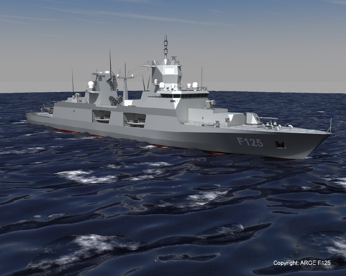 Neue Fregatte der Marine mit traditionsreichem Namen / 
Vierte Fregatte Typ 125 wird den Namen &quot;Rheinland-Pfalz&quot; tragen (mit Bild)