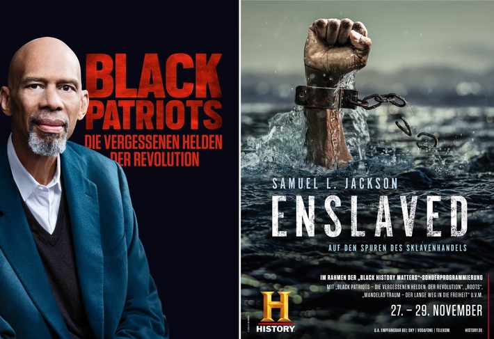 Themenwochenende "Black History Matters": HISTORY zeigt neue Dokus mit Samuel L. Jackson und Kareem Abdul-Jabbar