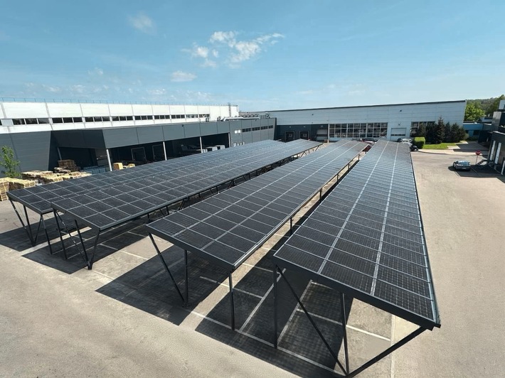 DIBt-zertifizierte Solarmodule für Carports hergestellt in Europe