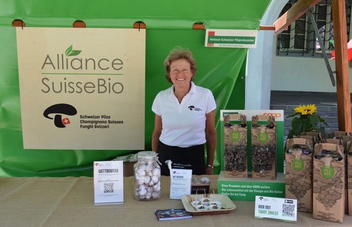 Bio-Gemüse und Pilzvielfalt – starke Partnerschaft am Bio Marché in Zofingen