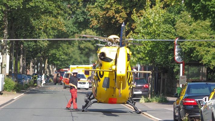 FW-MK: Verkehrsunfall mit Krad