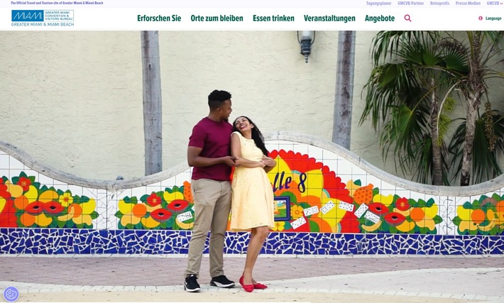 Greater Miami Convention &amp; Visitors Bureau: Neue und verbesserte Website