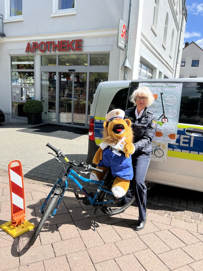 POL-KB: Bad Wildungen - Polizei und Ordnungsamt kontrollieren E-Bikes und Scooter, Polizei bietet Fahrradcodierungen an