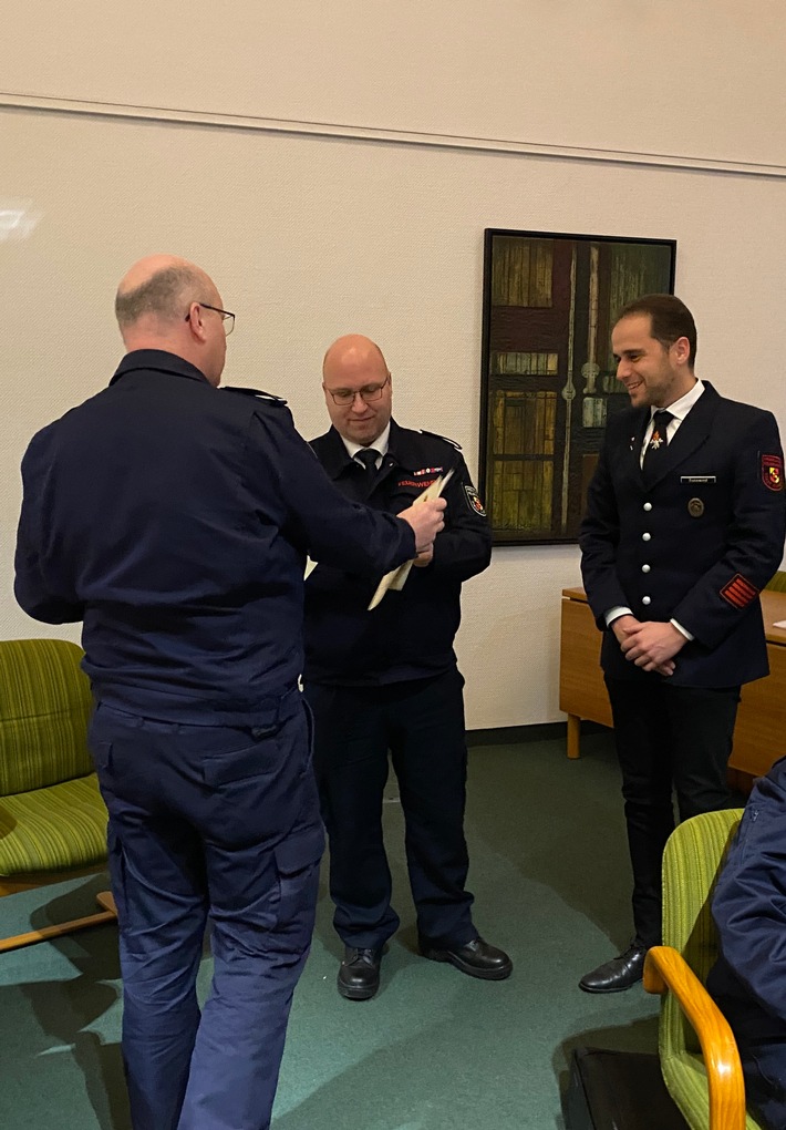 FF Olsberg: Daniel Benk offiziell Leiter der Fachgruppe IUK-Olsberg