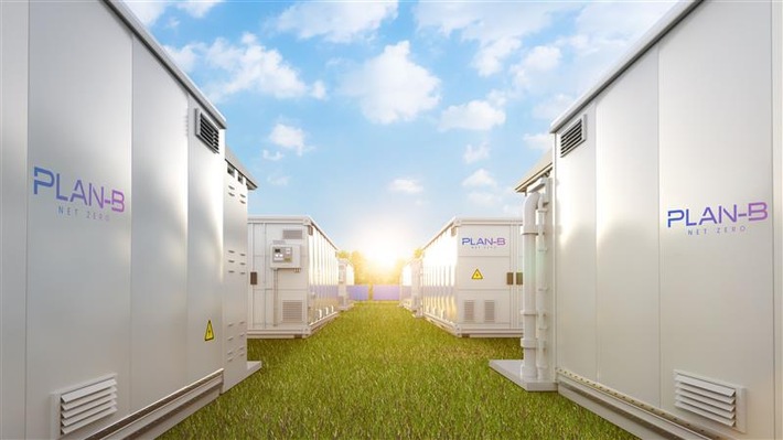 Stationäre Batteriespeicher im Fokus - PLAN-B NET ZERO startet Ausbau klimafreundlicher Energiesysteme