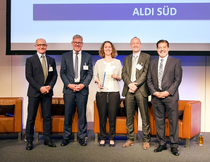 Pressemitteilung: ALDI SÜD erhält German Award for Excellence für energieeffizienten Geschäftsbetrieb
