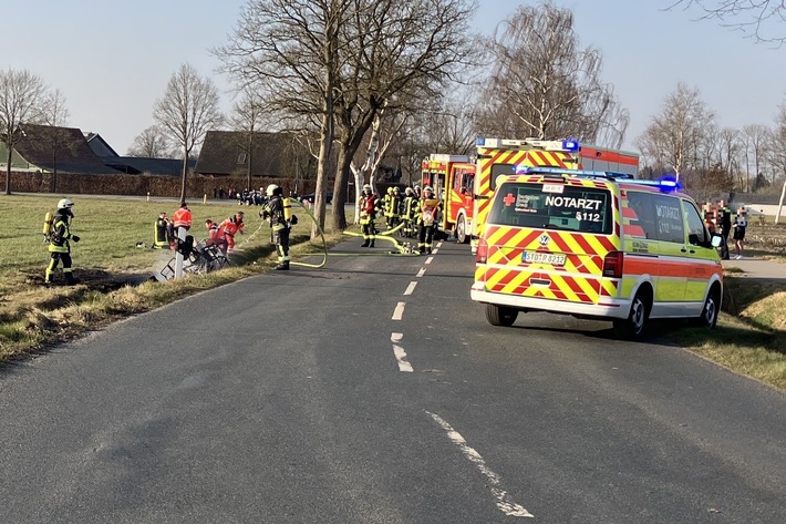 POL-STD: 65-jähriger Quadfahrer unter Alkohol bei Unfall in der Gemarkung Ahlerstedt schwer verletzt, Bedrohungslage in Buxtehude-Ottensen glimpflich beendet