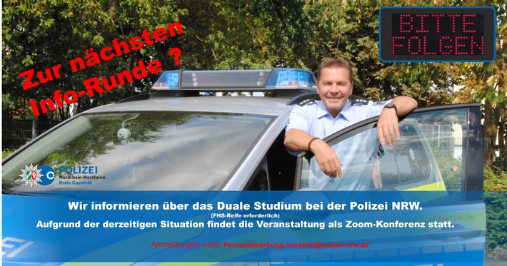 POL-COE: Kreis Coesfeld/Polizei lädt zur Informationsveranstaltung ein
