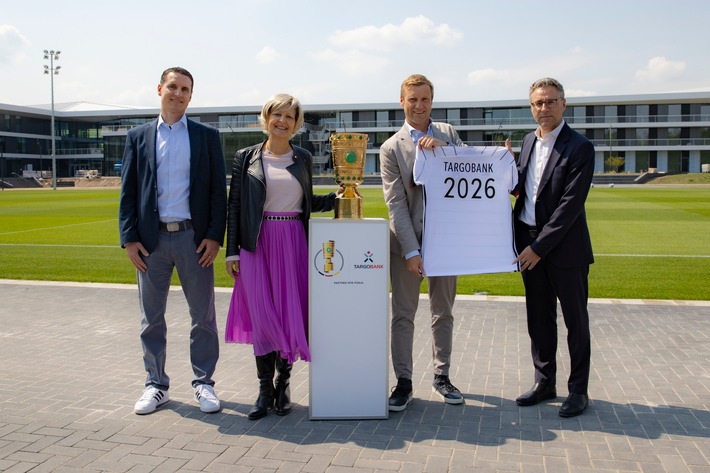Pressemitteilung: TARGOBANK und DFB verlängern offizielle Partnerschaft im DFB-Pokal bis 2026