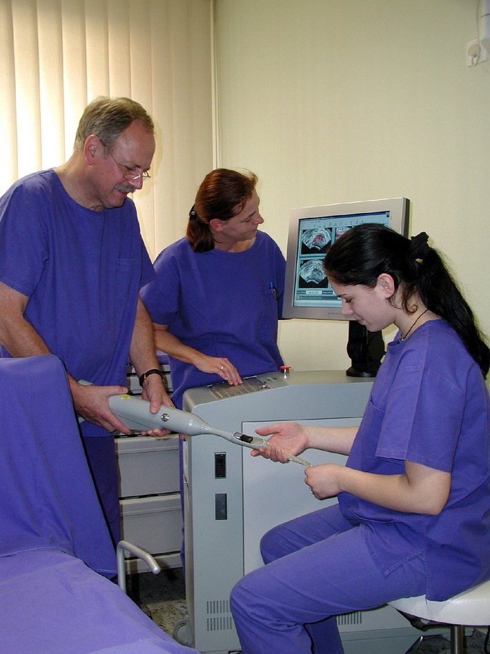 Prostata-Krebs-Behandlung ohne Potenzprobleme / Fokussierter Ultraschall (HIFU) als schonendes Verfahren