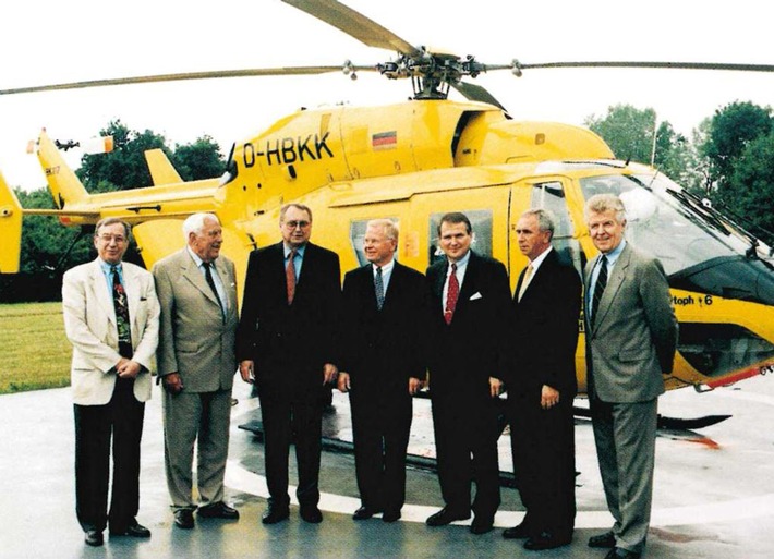 Schnelle Hilfe aus der Luft: 50 Jahre "Christoph 6" in Bremen