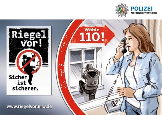 POL-REK: Einbrecher gestellt - Bergheim