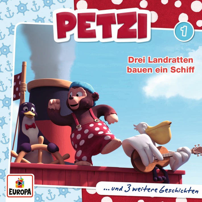 Petzi ist wieder da: Neue Hörspiel-Abenteuer mit Petzi, Pingo, Pelle und Seebär