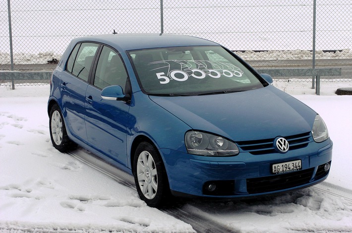 Leader suisse : la Golf VW - 500