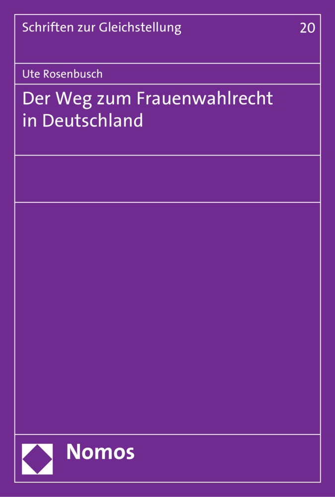 100 Jahre Frauenwahlrecht in Deutschland