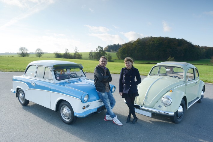 "Geh doch nach drüben": "ZDFzeit" schickt zwei junge Deutsche auf Spurensuche in die Geschichte von BRD und DDR (FOTO)