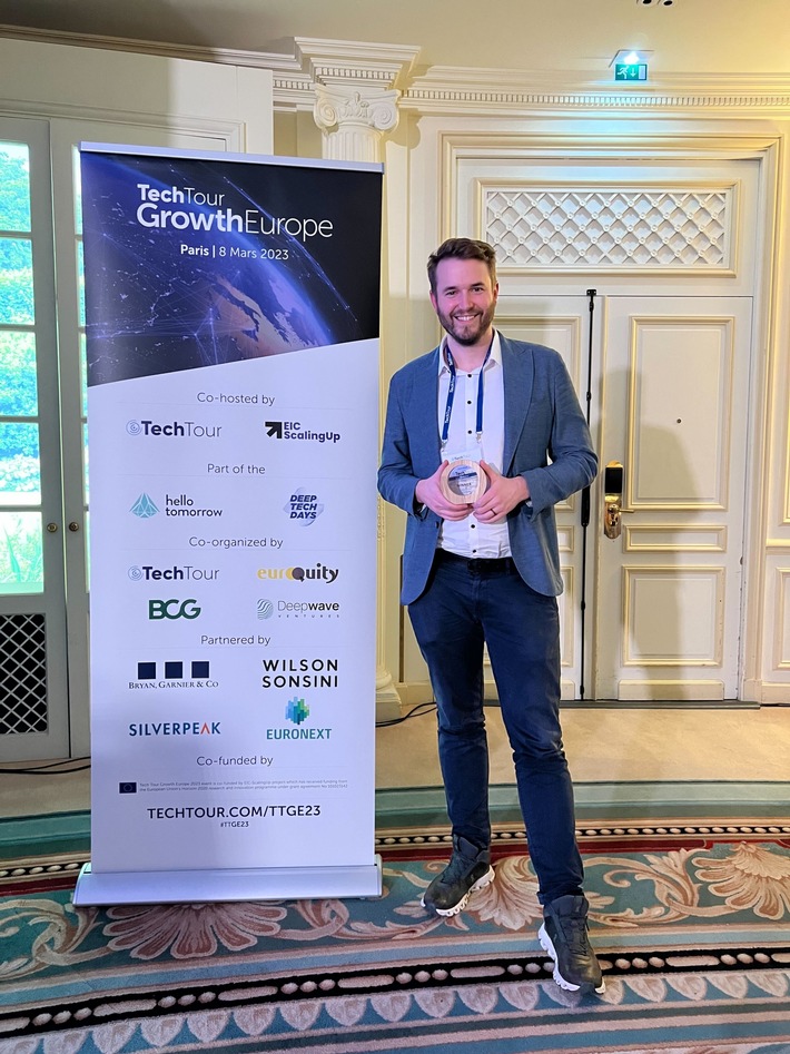 Unicorn-Anwärter refurbed gewinnt "Sustainability Award" bei der Tech Tour Growth Europe Verleihung