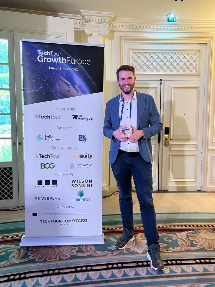 Unicorn-Anwärter refurbed gewinnt &quot;Sustainability Award&quot; bei der Tech Tour Growth Europe Verleihung