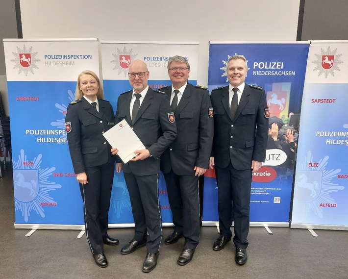 POL-HI: Offizielle Amtseinführung von Lutz Ike als Leiter des Polizeikommissariats Bad Salzdetfurth