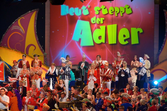 Am 8. Februar 2015: Karnevalssonntag im rbb Fernsehen -
"Zug der fröhlichen Leute" live, abends die Gala "Heut