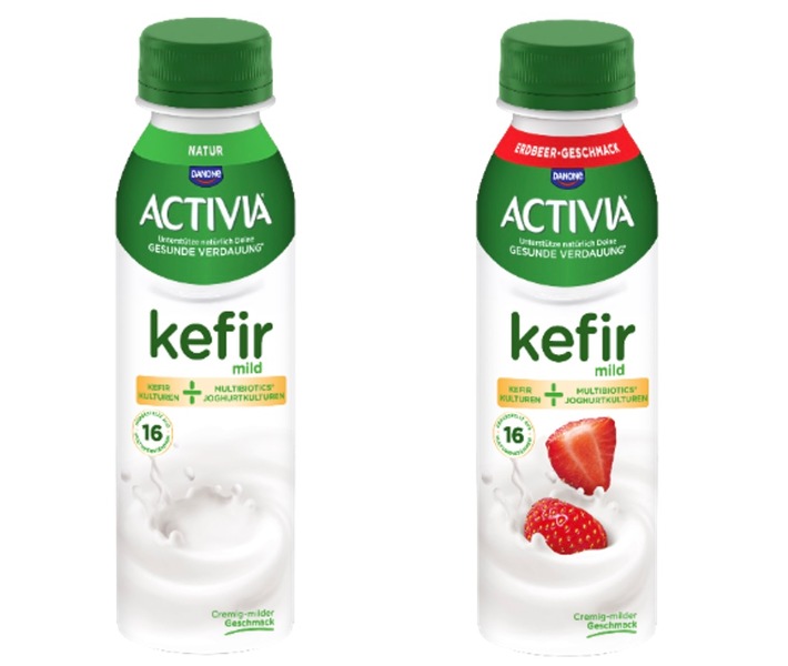 Activia erweitert sein Sortiment: Cremig-milder Kefir für ein gutes Bauchgefühl[1]