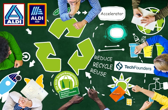 ALDI setzt auf innovative Gründer: Partnerschaft mit Startup-Förderprogramm für nachhaltigere Verpackungslösungen