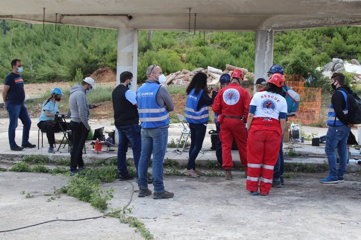 CURSOR Field Test for Search and Rescue Operations, 24 Nov, Afidnes (Greece)