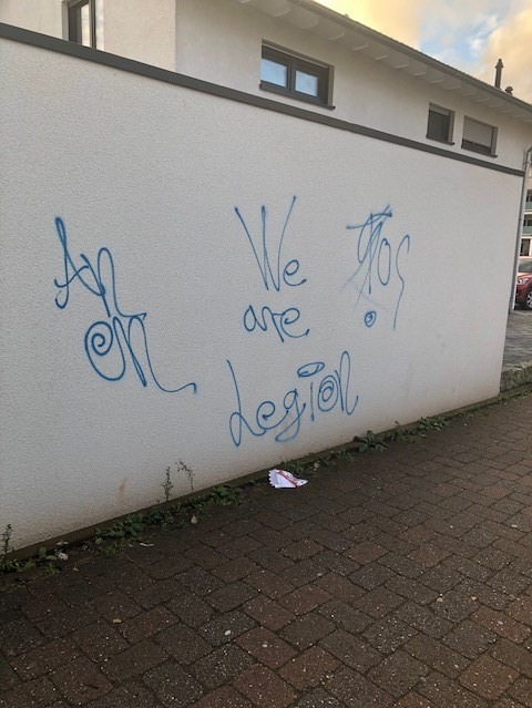 POL-PDLD: Sachbeschädigungen durch Graffiti im Stadtgebiet von Annweiler