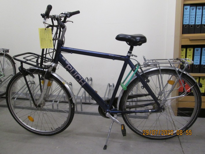 POL-HL: HL_Kücknitz_Stadtgebiet / Polizei sucht den Besitzer eines sichergestellten Fahrrades