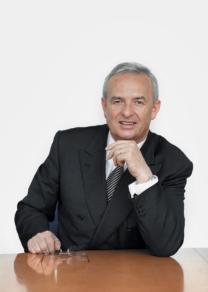 ADAC-Preis »Gelber Engel« 2006 für Audi Vorstandsvorsitzenden Martin Winterkorn