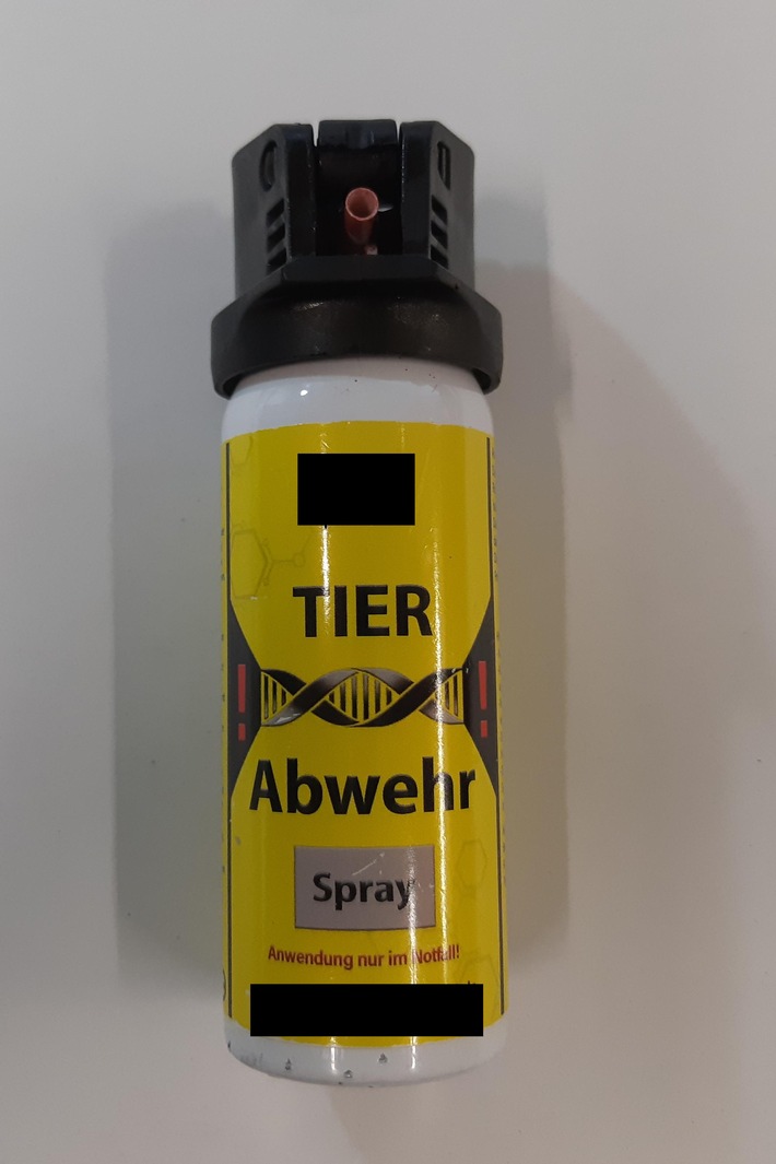 BPOL NRW: Angriff mit Tierabwehrspray - Festnahme der Bundespolizei