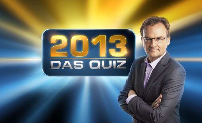 Das Erste / Frank Plasberg präsentiert "2013 - Das Quiz" / Der Jahresrückblick zum Mitraten und Mitspielen (FOTO)