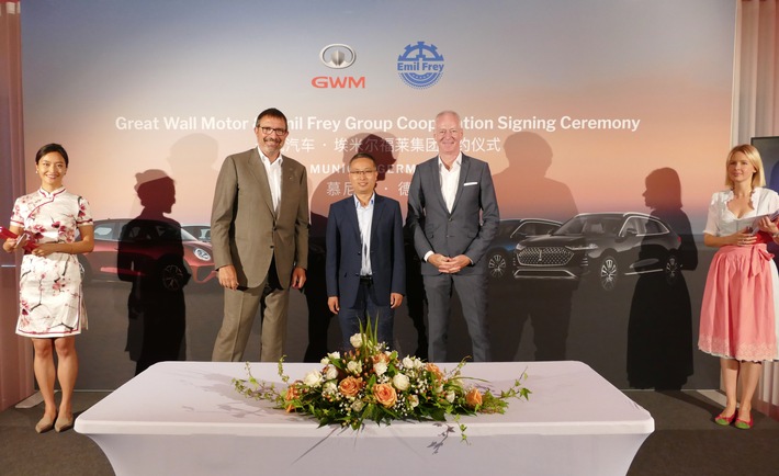 Great Wall Motor und die Emil Frey Gruppe schließen strategische Partnerschaft
