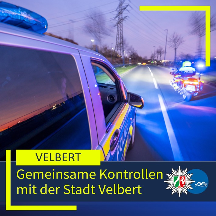 POL-ME: Projekt ZOOM: Gemeinsame Kontrollen mit der Stadt Velbert - 2506051