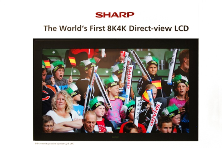 IFA 2011: Sharp stellt weltweit erstes 85-Zoll-Super Hi-Vision Display vor (mit Bild)