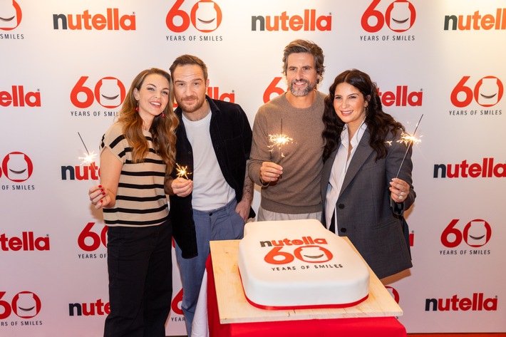 60. Geburtstag: nutella und Promis zaubern Gästen ein Lächeln ins Gesicht