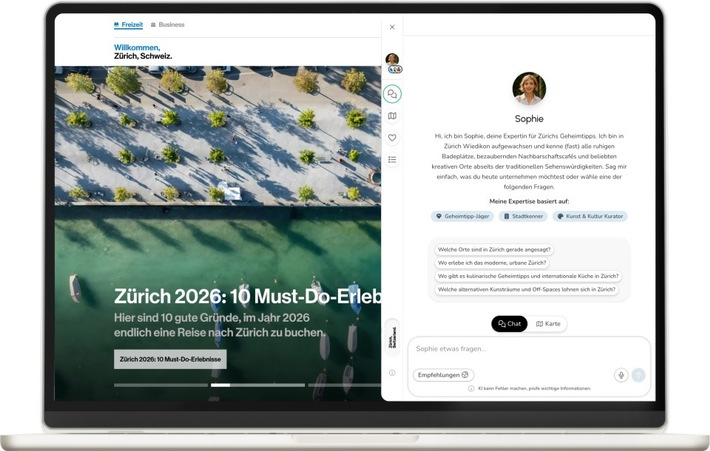 Mit den AI Local Guides Schweizer Destinationen neu erleben