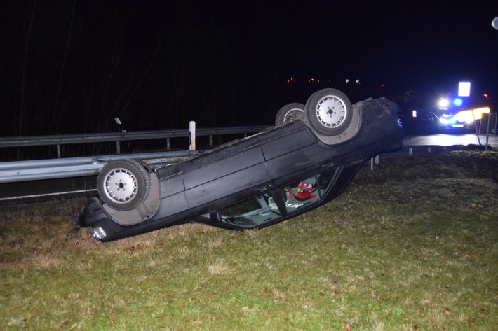 POL-PDKL: A6/Kaiserslautern, Zu schnell in die Ausfahrt gefahren