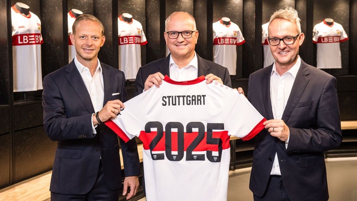 LBBW wird ab der Saison 2025/2026 Hauptsponsor der Profimannschaft des VfB Stuttgart