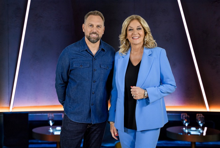 "NDR Talk Show": Bettina Tietjens neuer Partner heißt Steven Gätjen / Start: Freitag, 31. Januar 2025, 22.00 Uhr, NDR Fernsehen
