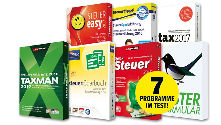 COMPUTER BILD Steuersoftware-Test: Teure Programme vor Billig-Konkurrenz