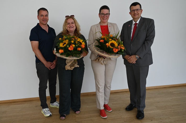 Vizepräsidentinnen der Universität Koblenz im Amt bestätigt