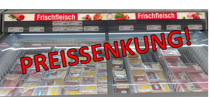 Zum Start in den Oktober 2023: NORMA senkt die Preise auf viele Frischfleischprodukte / Von Hackfleisch über Puten-Geschnetzeltes bis hin zu Nacken- und Hüftsteaks