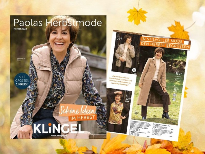 Paolas Herbstmode: KLiNGEL präsentiert trendstarke Outfits zum Wohlfühlen