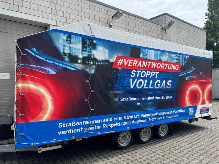 POL-SI: Verantwortung stoppt Vollgas - Polizei führt Kampagne gegen Raser und Poser durch -#polsiwi