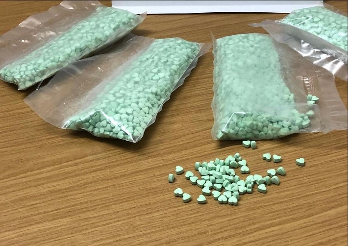 BPOL-BadBentheim: Rund 4200 Ecstasy-Tabletten aus dem Verkehr gezogen